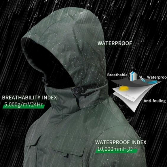 MECASTAR Mens 3 in 1 Ski jacket - Picture 5 of 7